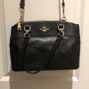 Black coach mini carry all